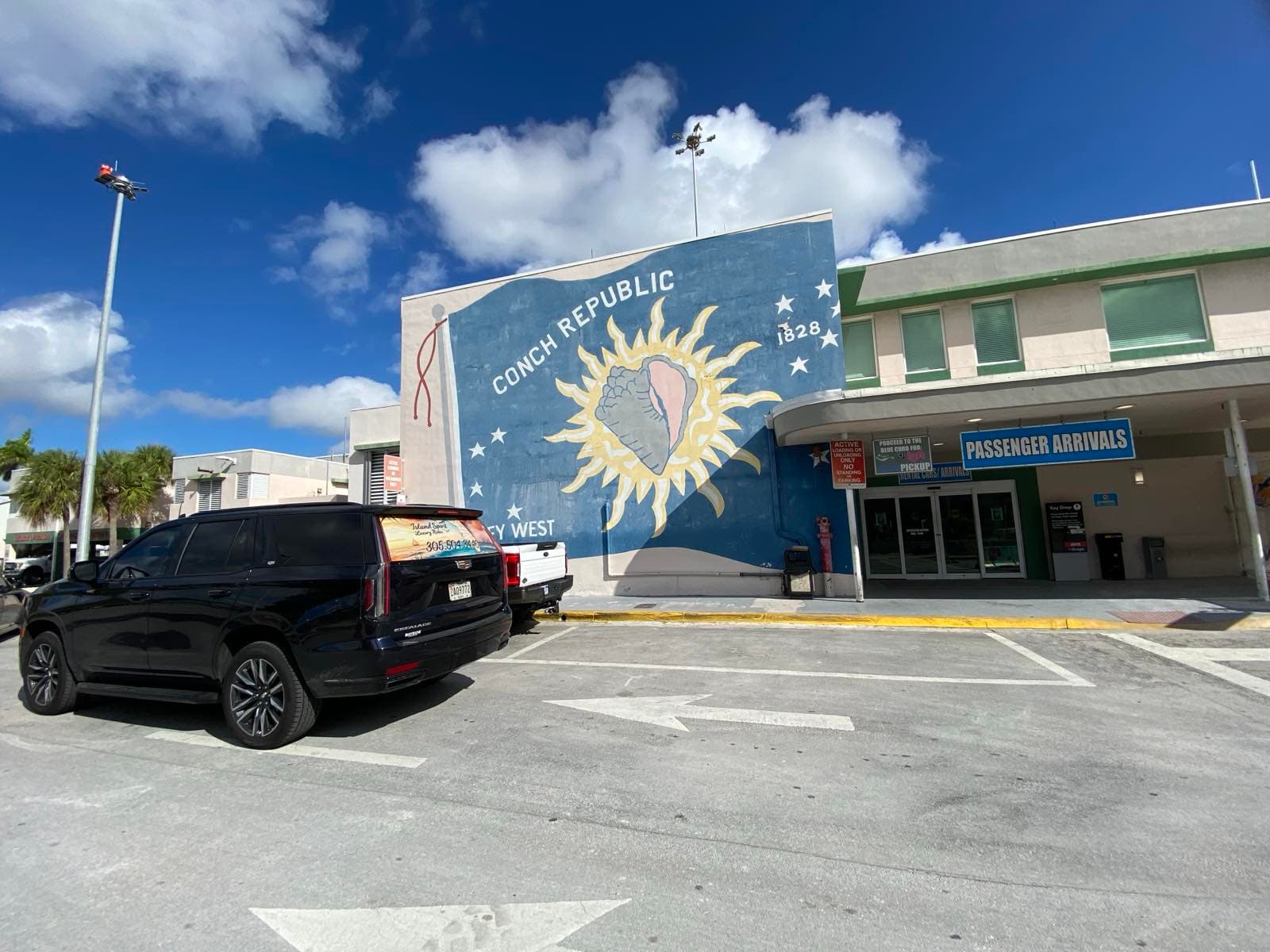 Island Spirit Cadillac Escalade at Key West International Airport
